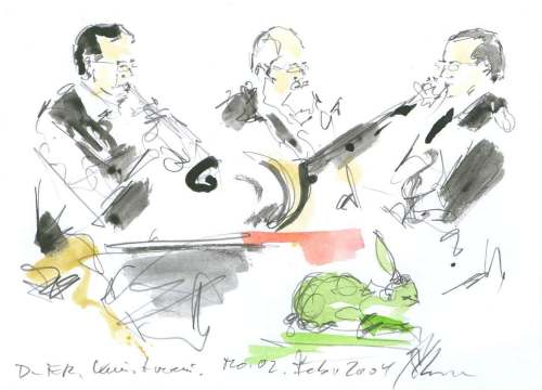 gezeichnet von Horst Müller Concert- u. Theatherzeichner, Nürnberg, Tel.: 0173/3936807